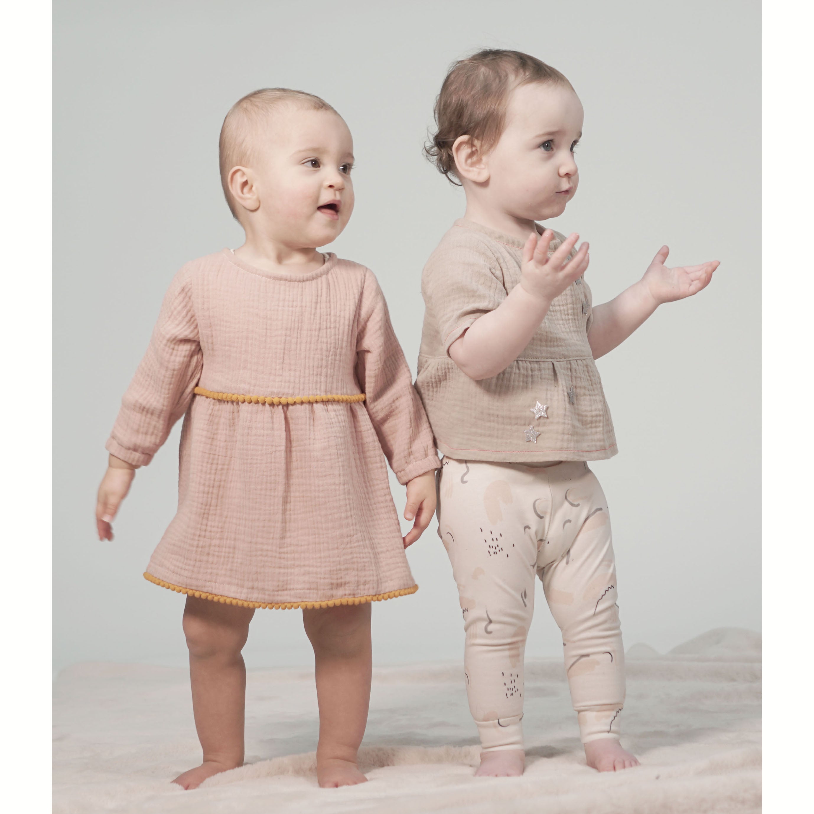 Baby and toddler Woven Tunic/Dress Paper PDF Sewing Pattern