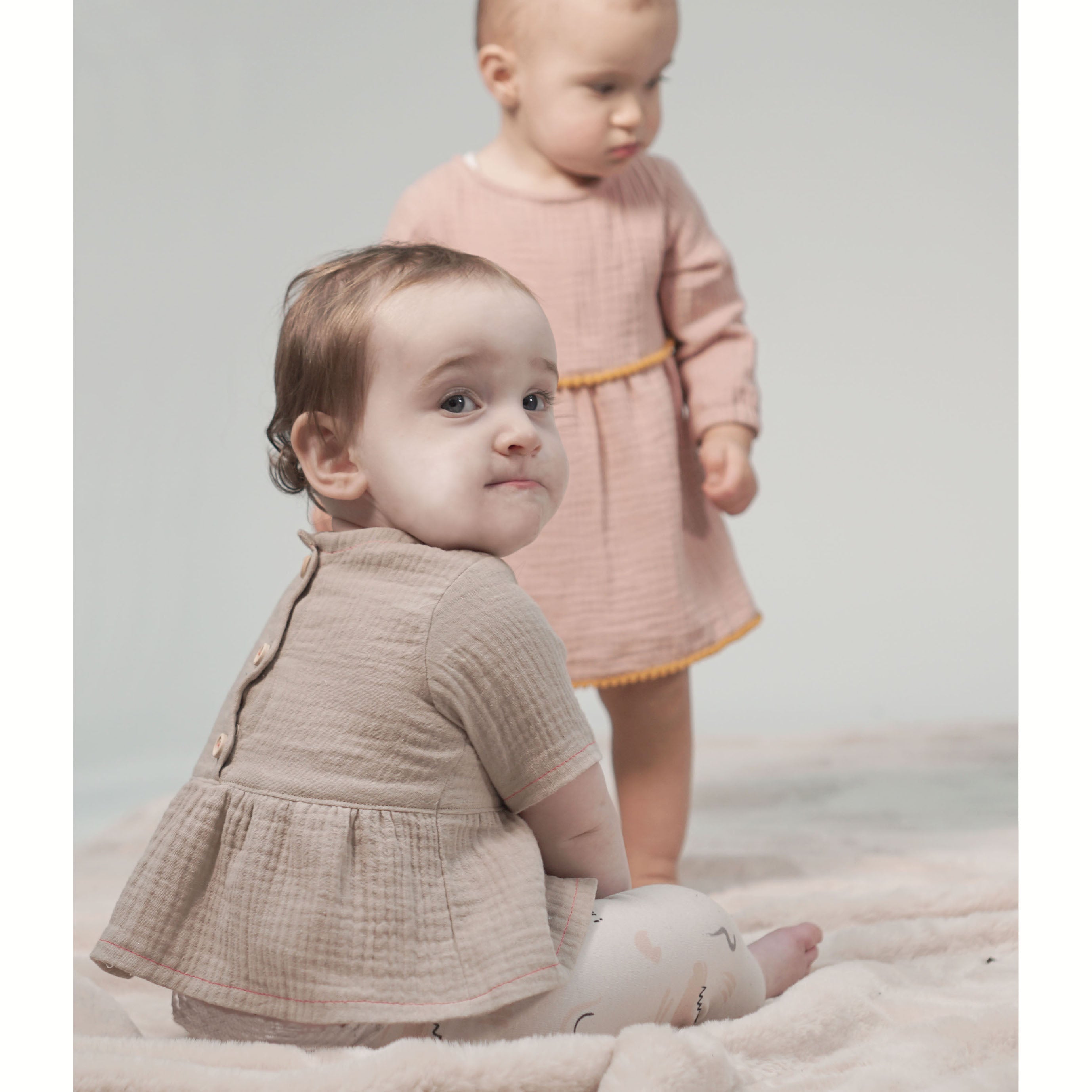 Baby and toddler Woven Tunic/Dress Paper PDF Sewing Pattern