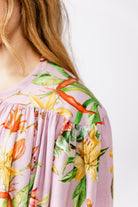 LIIA gathered blouse