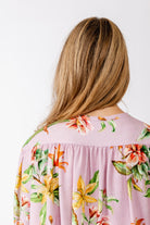LIIA gathered blouse