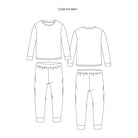 Mens Perri PJs, Comfort Fit, Stretch PDF Sewing Pattern
