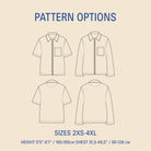 Men's Zip Shirt Sewing Pattern