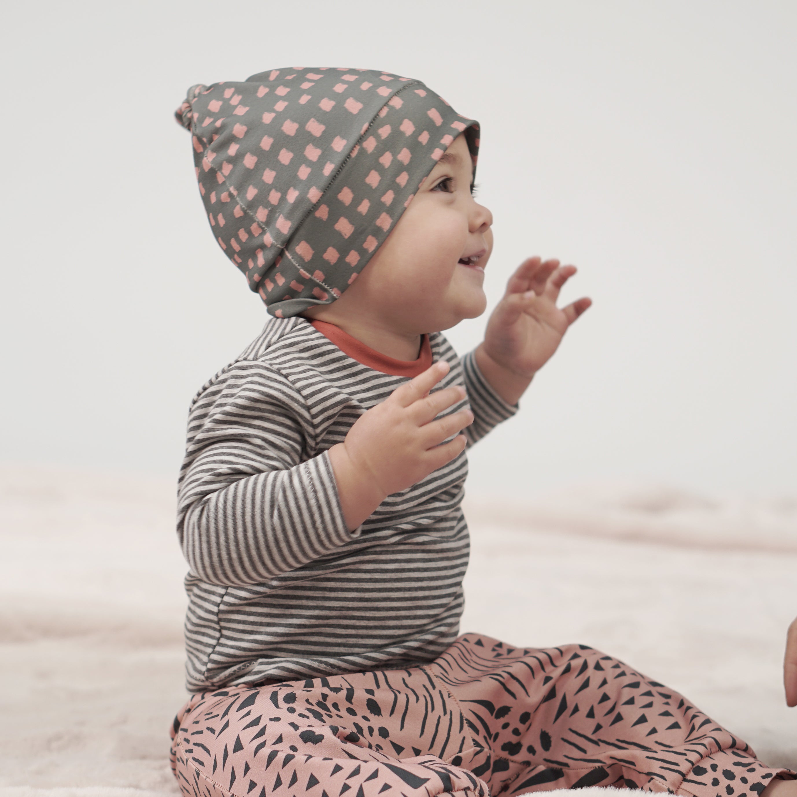 Knot Detail Baby Hat PDF Sewing Pattern 0-24 months