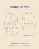 Norma Jean Kimono Sewing Pattern