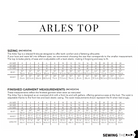 PDF Arles Top Pattern - Sewing Therapy