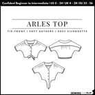 PDF Arles Top Pattern - Sewing Therapy