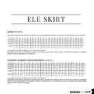 PDF Ele Skirt Pattern - Sewing Therapy