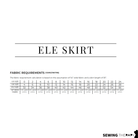 PDF Ele Skirt Pattern - Sewing Therapy