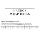 PDF Hanbok Wrap Dress Pattern - Sewing Therapy