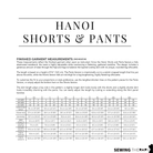 PDF Hanoi Shorts and Pants Pattern - Sewing Therapy