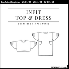 PDF Infit Top & Dress Pattern - Sewing Therapy
