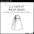 PDF La Ciotat Wrap Skirt Pattern - Sewing Therapy
