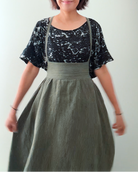 PDF Low Bib Pinafore Pattern - Sewing Therapy