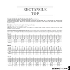 PDF Rectangle Top Pattern - Sewing Therapy