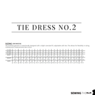 PDF Tie Dress NO 2 Pattern - Sewing Therapy