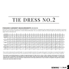 PDF Tie Dress NO 2 Pattern - Sewing Therapy
