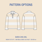 Rugby Polo Shirt sewing pattern
