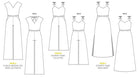 Sallie Maxi-Dress + Jumpsuit Pattern