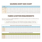 Saundra Skirt Sewing Pattern