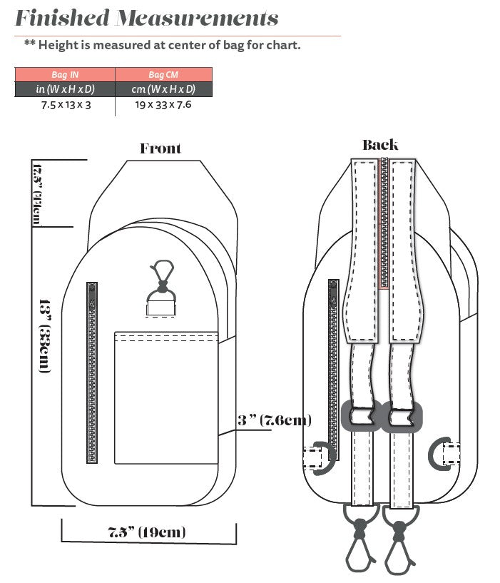 Sonata Sling Bag & Backpack
