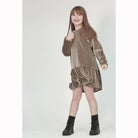 Kids, Girls 2 in 1 Layered Sweat Dress PDF Sewing Pattern, Ages 1-11 years