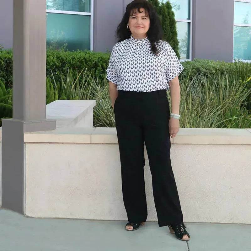 Hepburn pants Sewing Pattern Wardrobe By Me