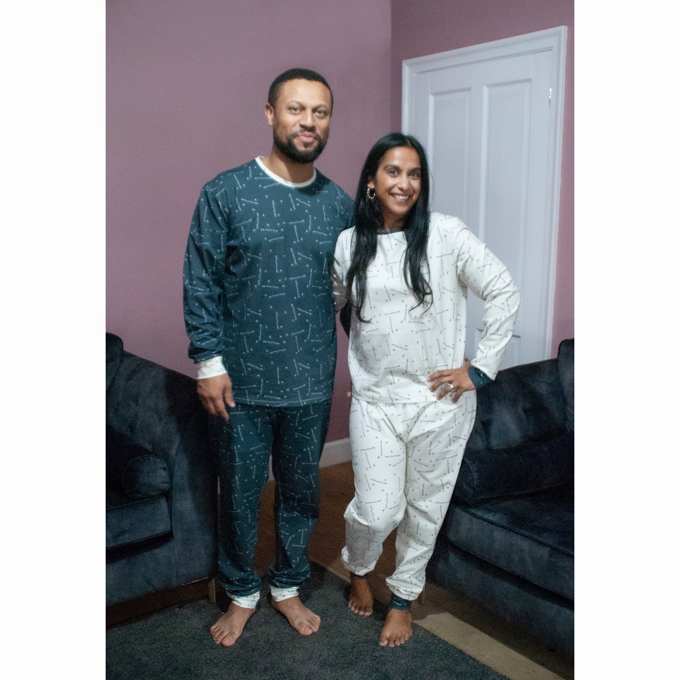 Women's Perri PJs PDF Sewing Pattern, Relaxed Fit In Stretch