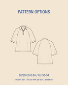 Womens' Rugby Shirt sewing pattern