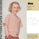 Childrens Woven T-shirt/Top PDF Sewing Pattern