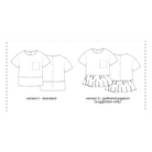 Childrens Woven T-shirt/Top PDF Sewing Pattern
