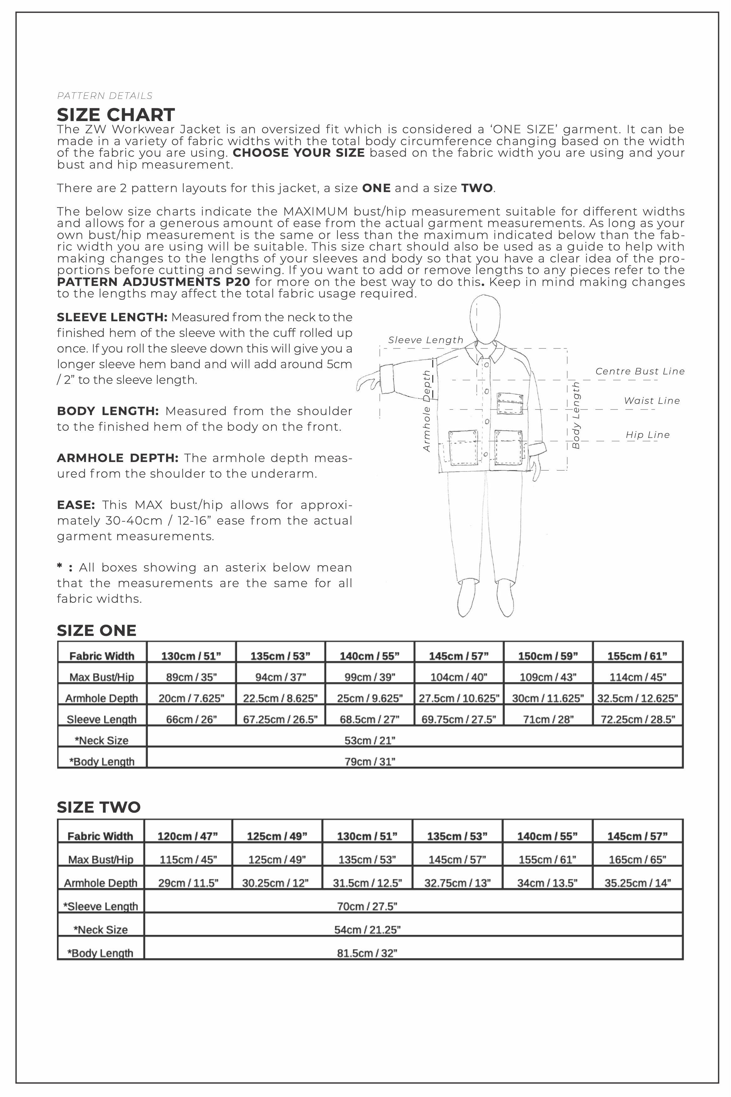 ZW Workwear Jacket - PDF Pattern