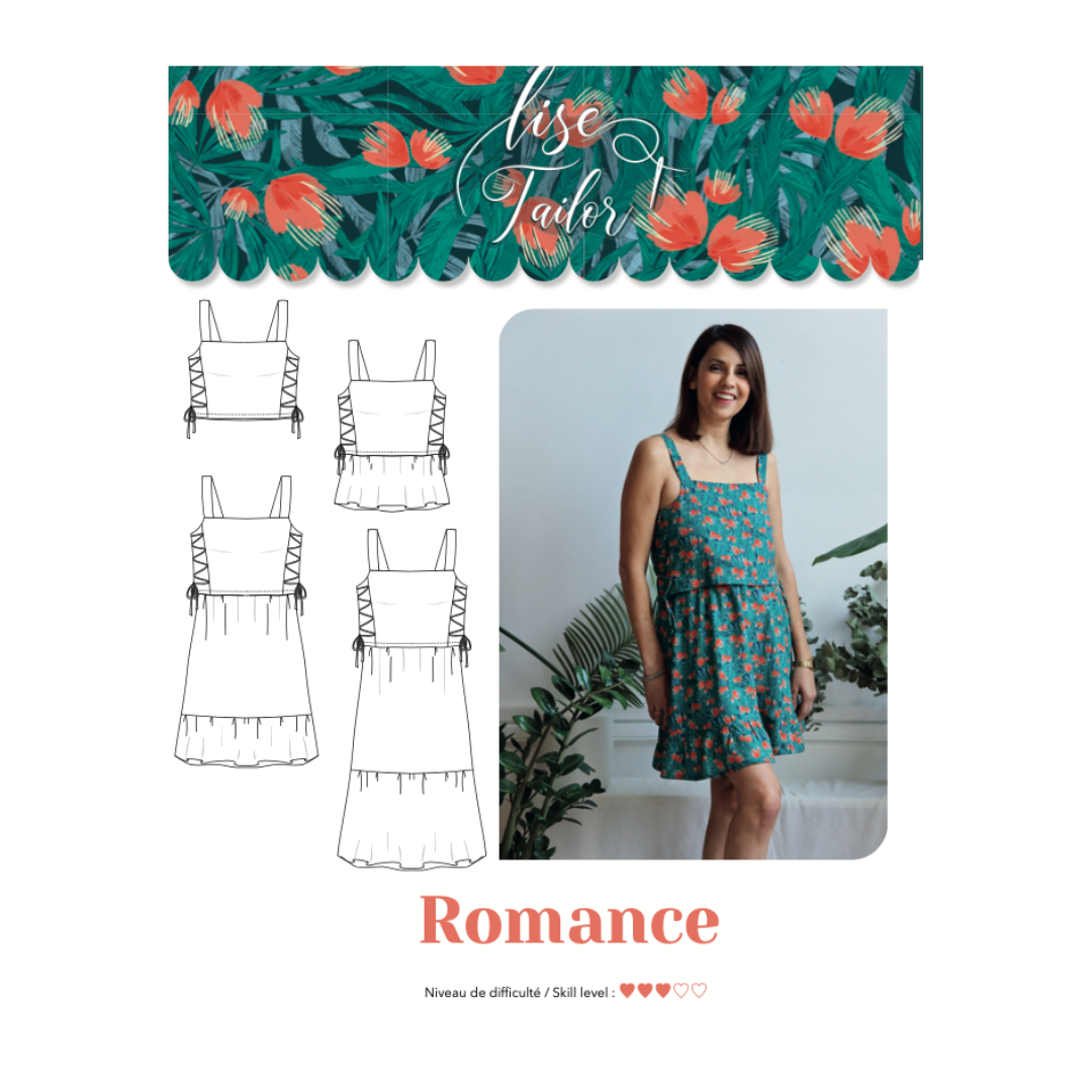 Lise Tailor-Sewing Pattern- Romance – BeyondThePinkDoor